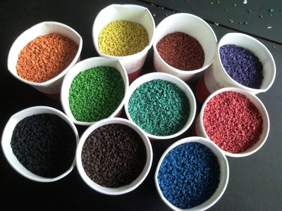 【上海廠家EPDM橡膠顆粒 彩色膠粒 EPDM跑道膠粒 球場顆粒 橡膠膠粒】價格,廠家,圖片,人造草坪,上海天路彈性材料-